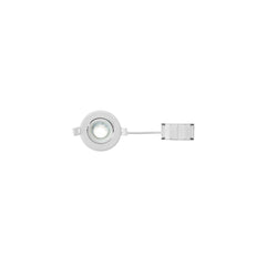 Spot encastrable Pluto à variateur 3 positions blanc IP44