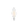 Ampoule LED E14 flamme 4 W verre dépoli