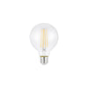 Ampoule LED E27 globe G95 6 W à variateur 3 positions verre transparent