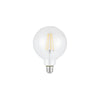 Ampoule LED E27 globe G125 6 W à variateur 3 positions verre transparent