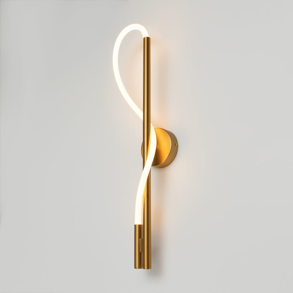 Tau Wandleuchte gold