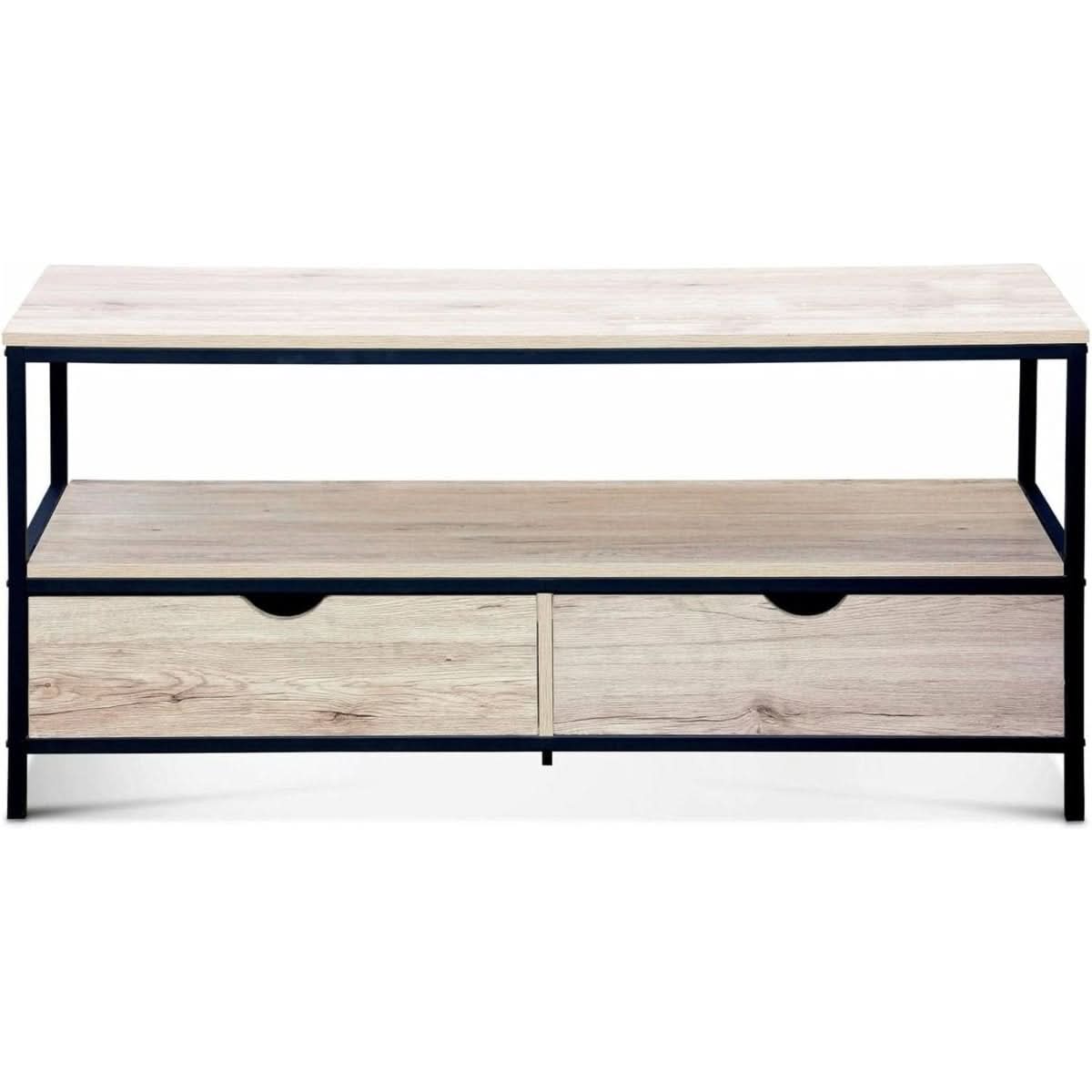 Meuble TV Bois Métal Loft | Vital - Designix Meuble TV