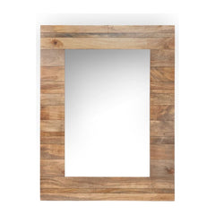 Miroir Bois Naturel Rectangulaire