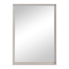 Spiegel Holzrahmen Greige 50x70 cm