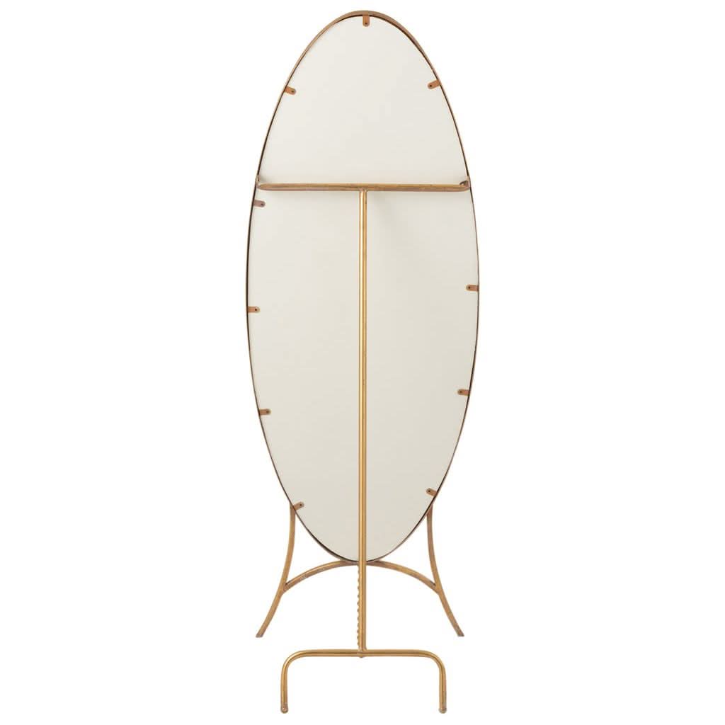 Miroir Debout Fer Doré - Designix