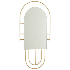 Goldener Metallspiegel Ines