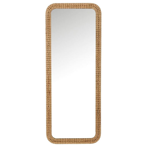 Miroir Rectangulaire en Bois Naturel