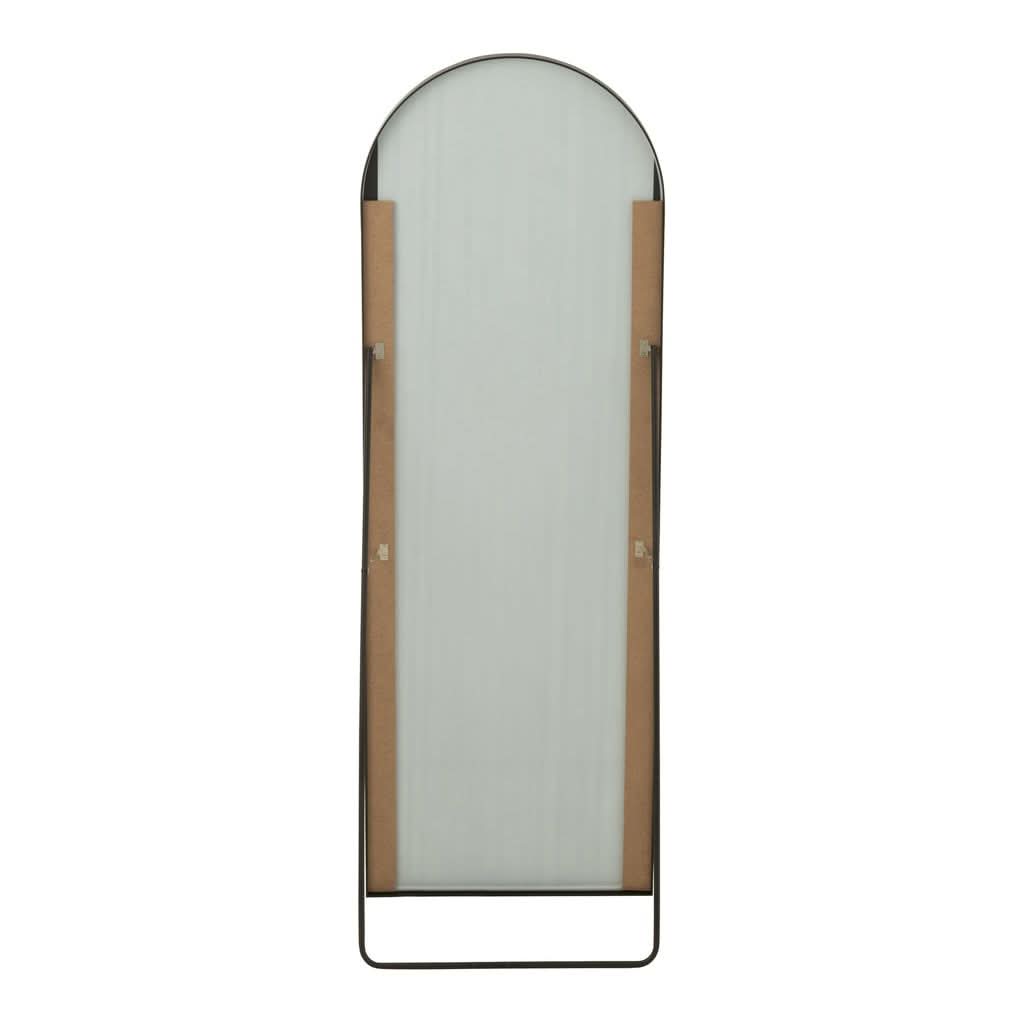 Miroir Sur Pied Noir Moderne - Designix