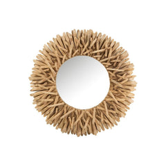 Miroir Teck Naturel Branches