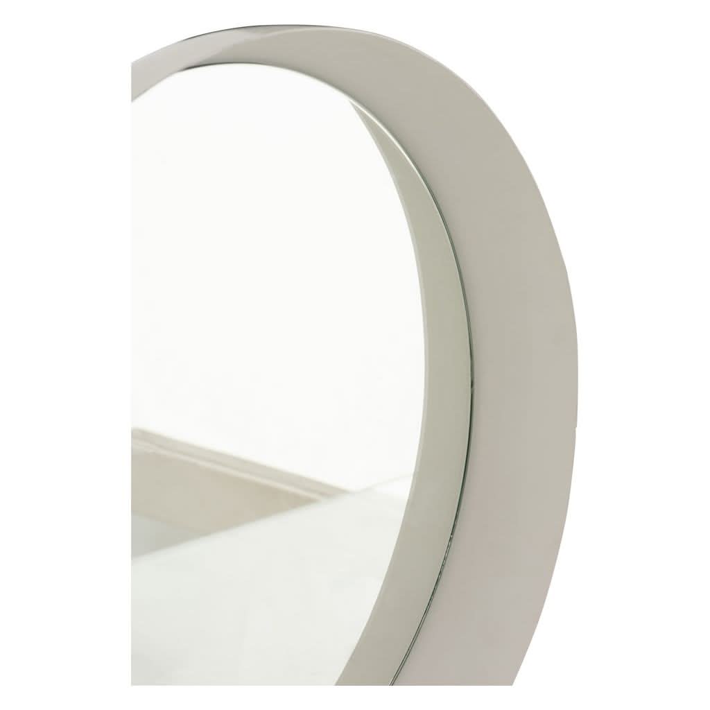 Miroirs Métal Blanc Mat