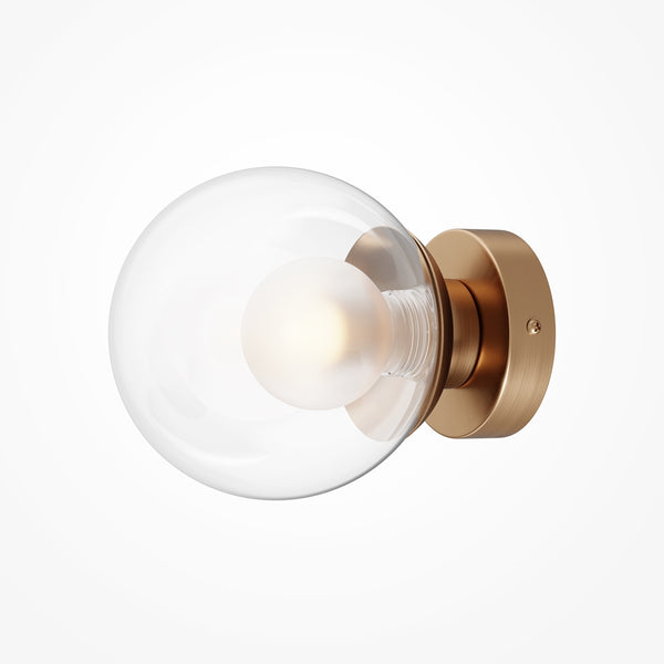 Basic Form Wandleuchte gold