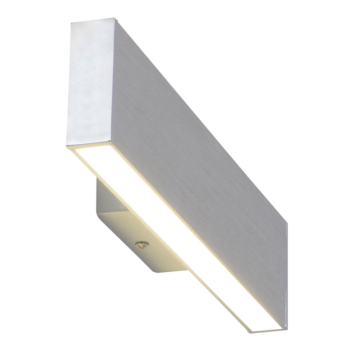 Applique murale Dubai chromée, L 31,6 cm