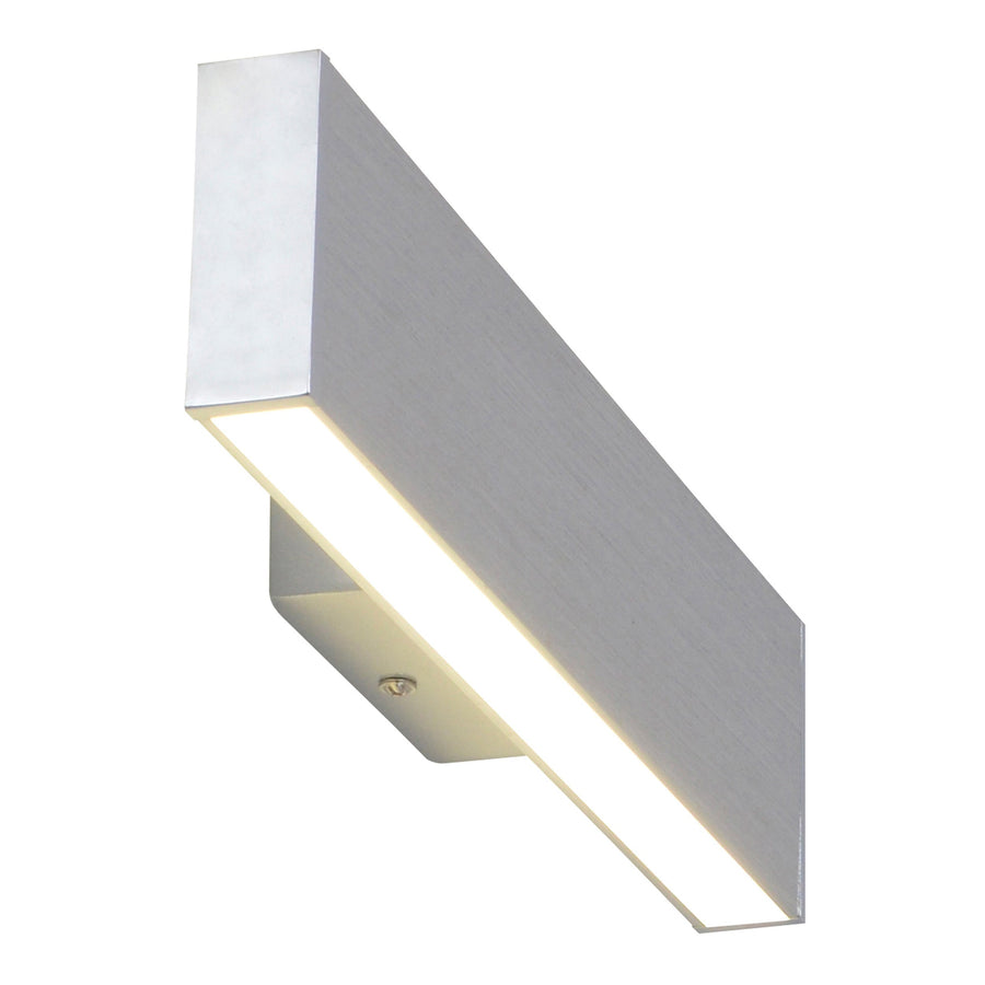 Applique murale Dubai chromée, L 31,6 cm