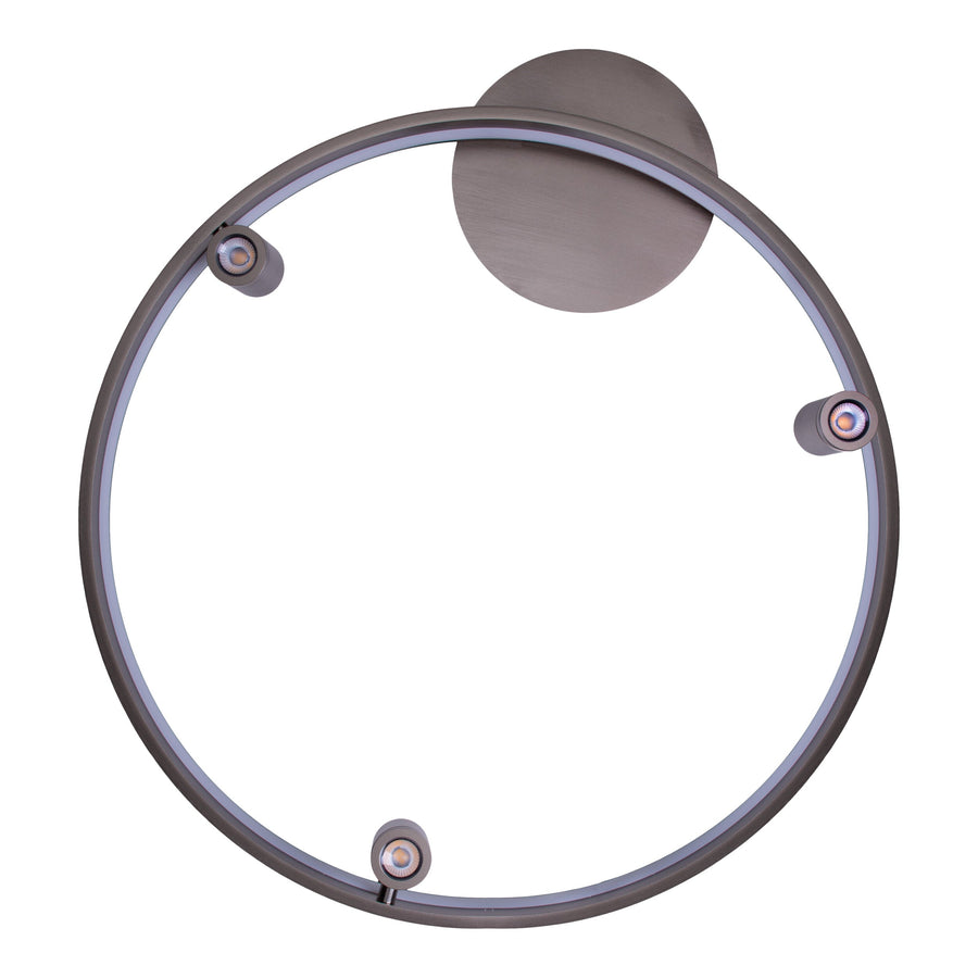 Plafonnier Tristan aluminium
