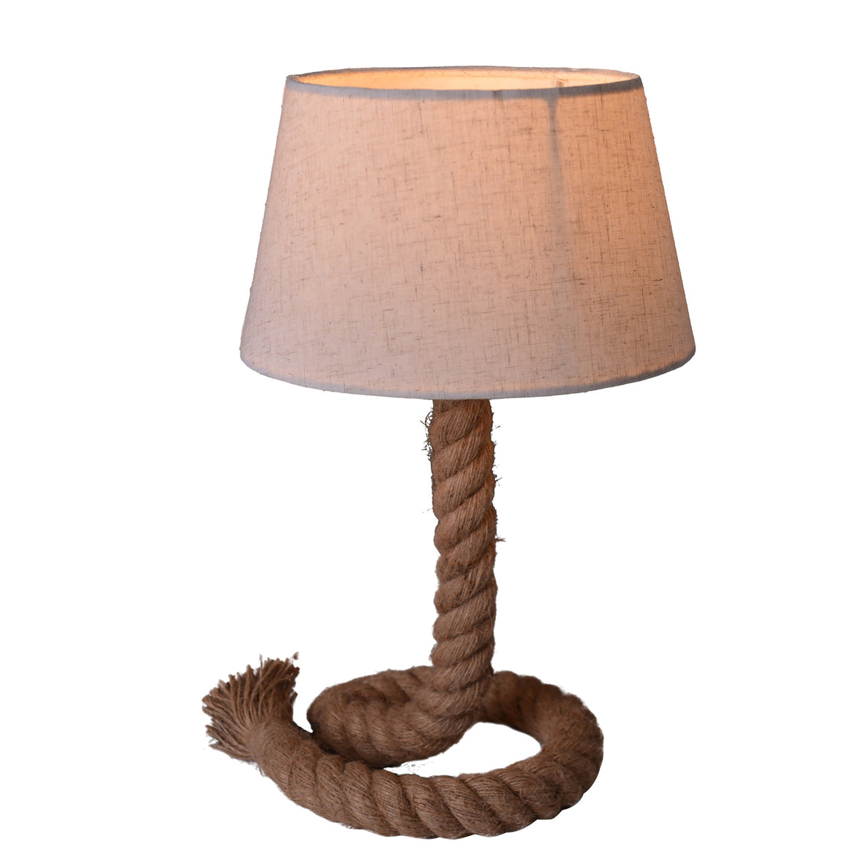 Lampe à poser Rope blanche