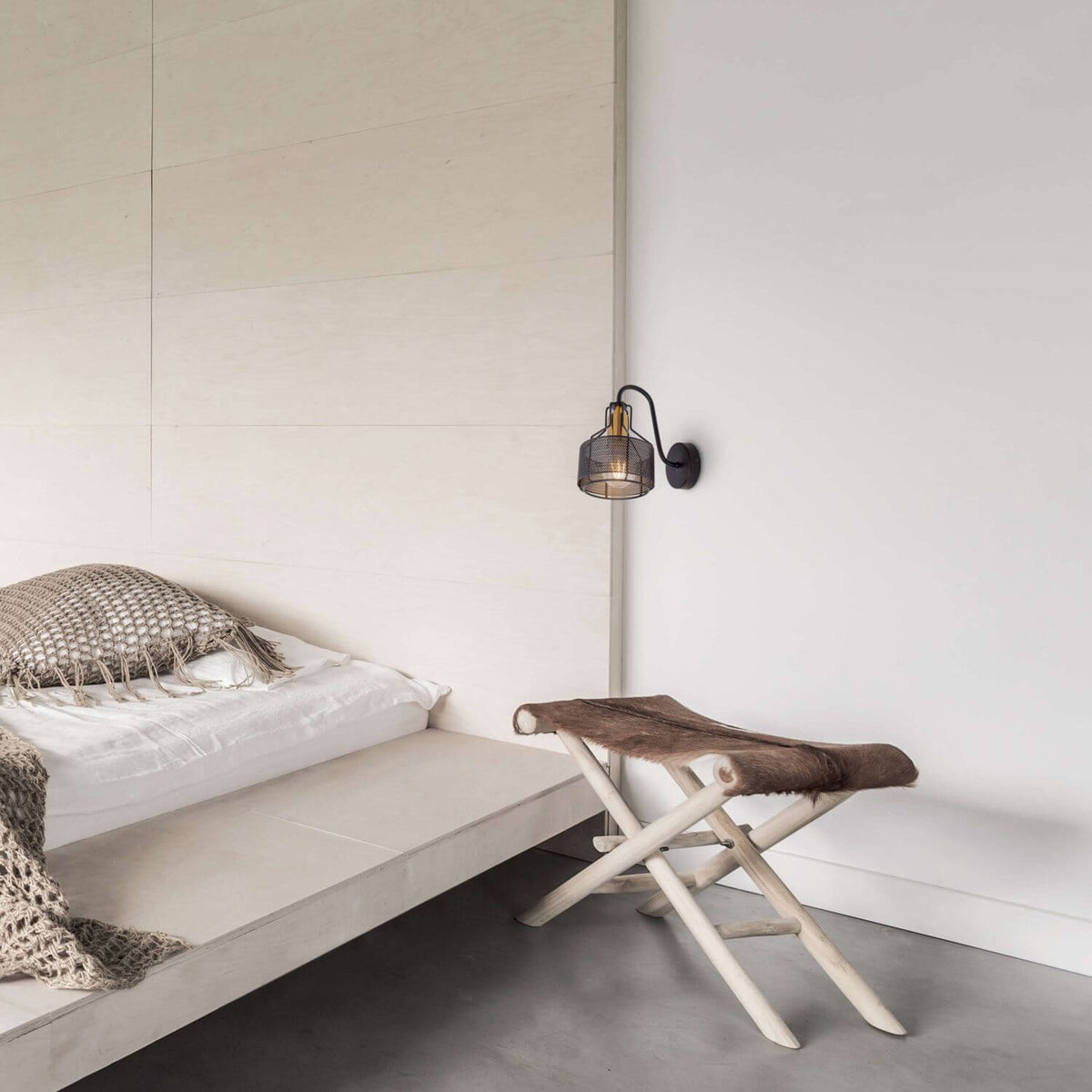 Applique murale Foro noire