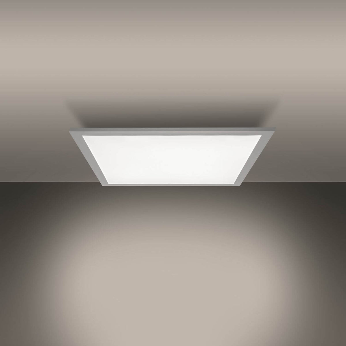 Plafonnier Nico blanc, L 59,5 cm