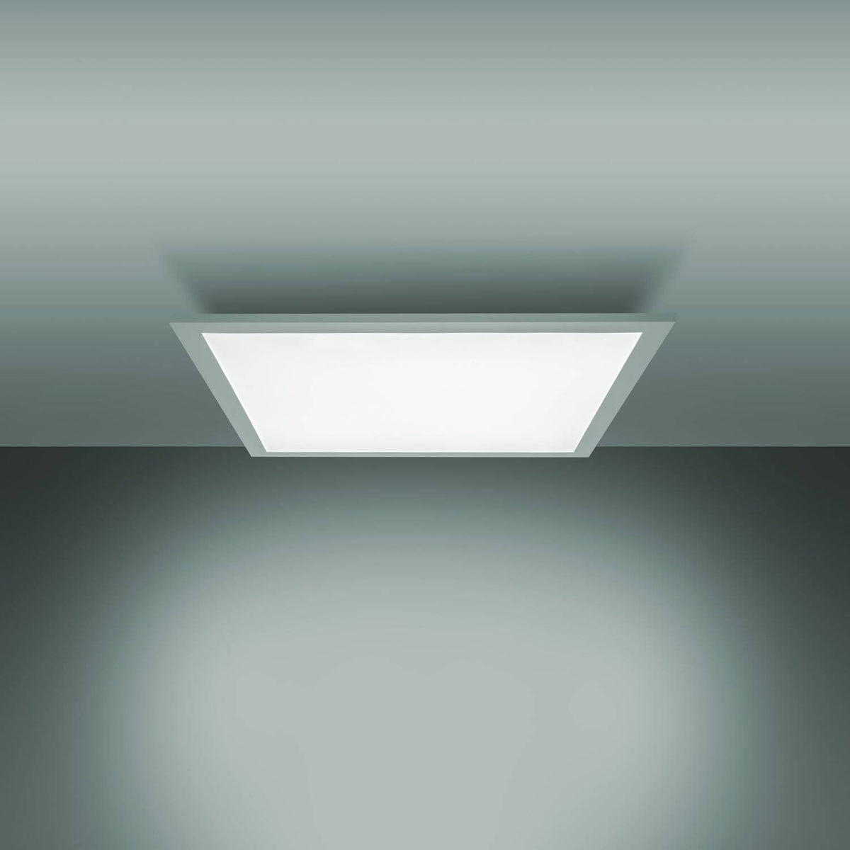 Plafonnier Nico blanc, L 59,5 cm