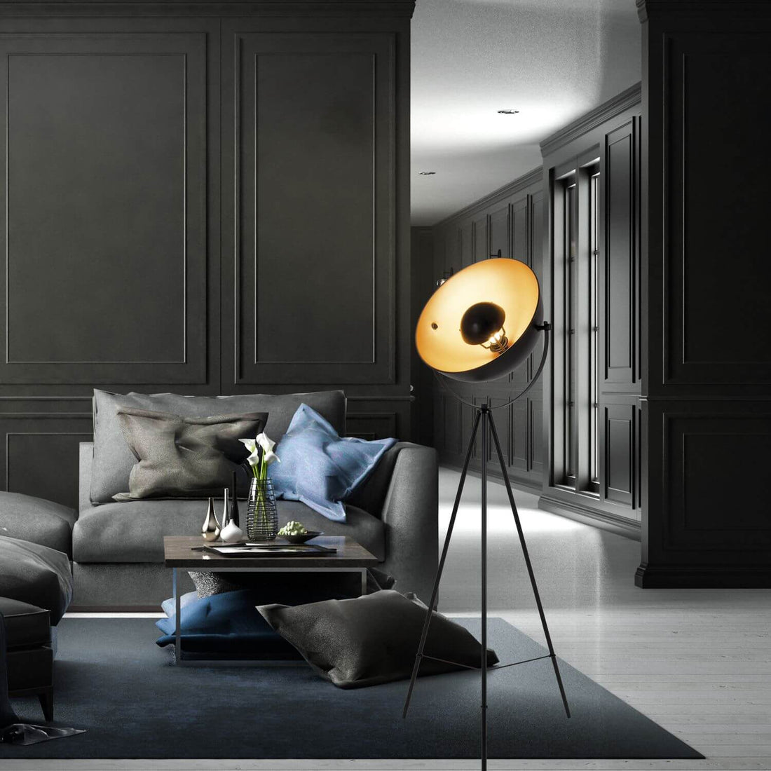 Lampadaire salon | Bernice
