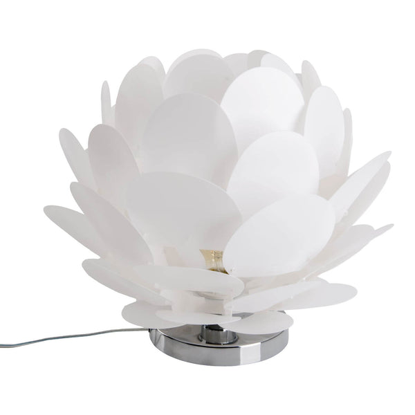 Lampe à poser Fora blanche