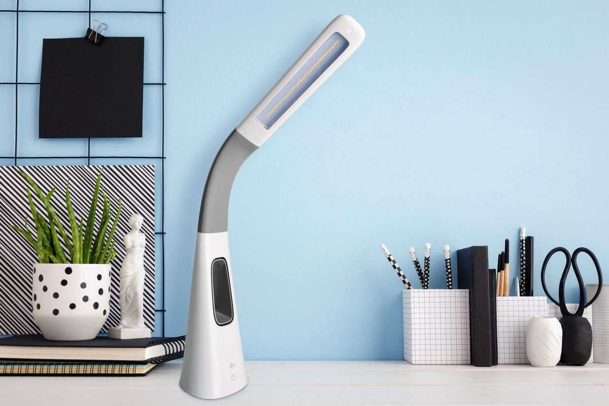 Ventilateur de plafond lumineux Ventu blanc