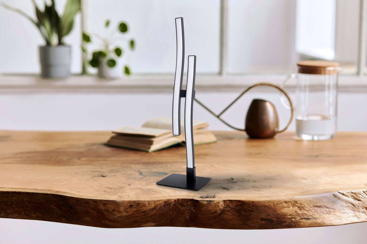 Lampe à poser Onda noire