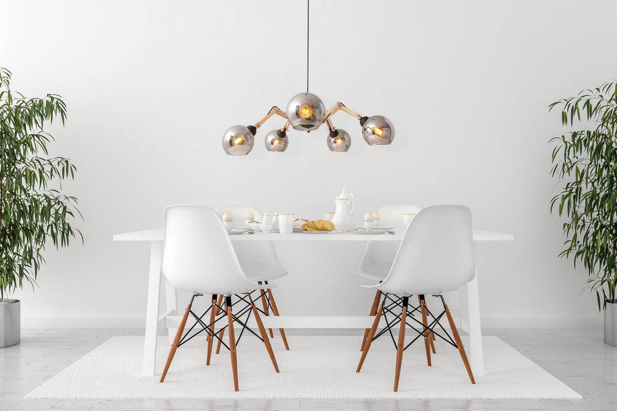Suspension Soito noire, verre