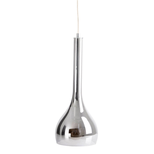 Suspension Vaso anthracite, verre, H 43 cm
