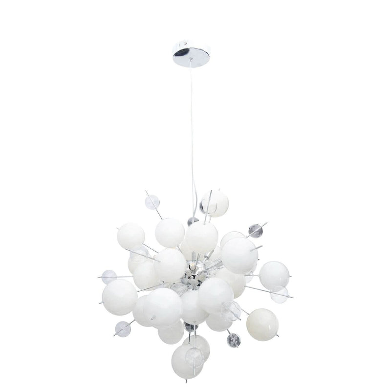 Suspension Explosion blanche, verre (7026423)