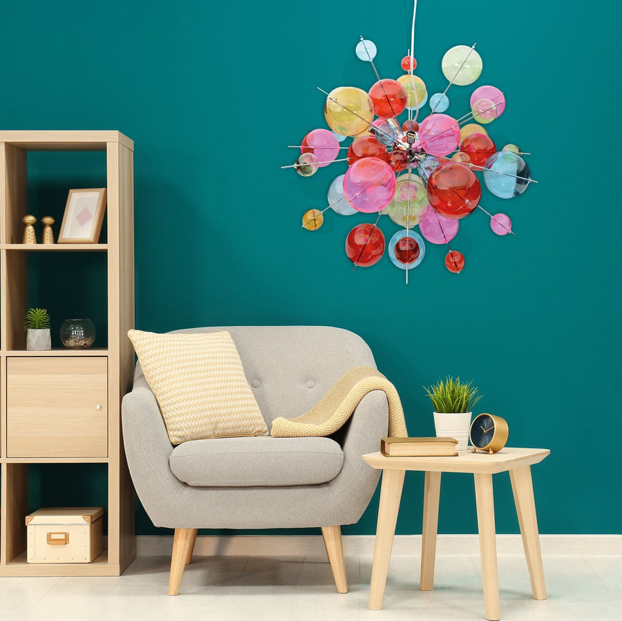 Suspension Explosion multicolore, verre (7026461)
