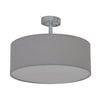 Plafonnier NEW York gris, tissu