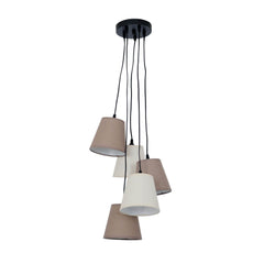 Suspension Boho beige, tissu
