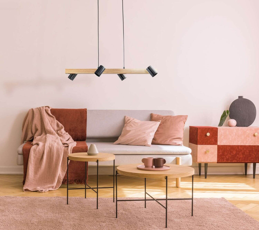 Suspension Frida noire, H 120 cm (7094522)