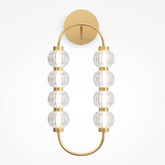 Amulet Wandleuchte gold