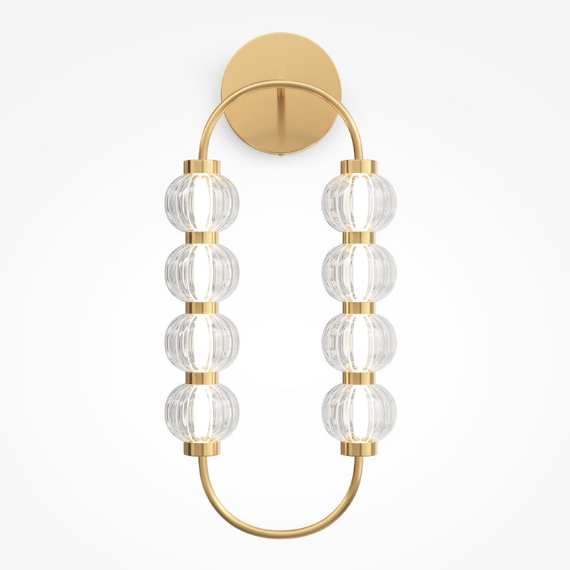 Amulet Wandleuchte gold