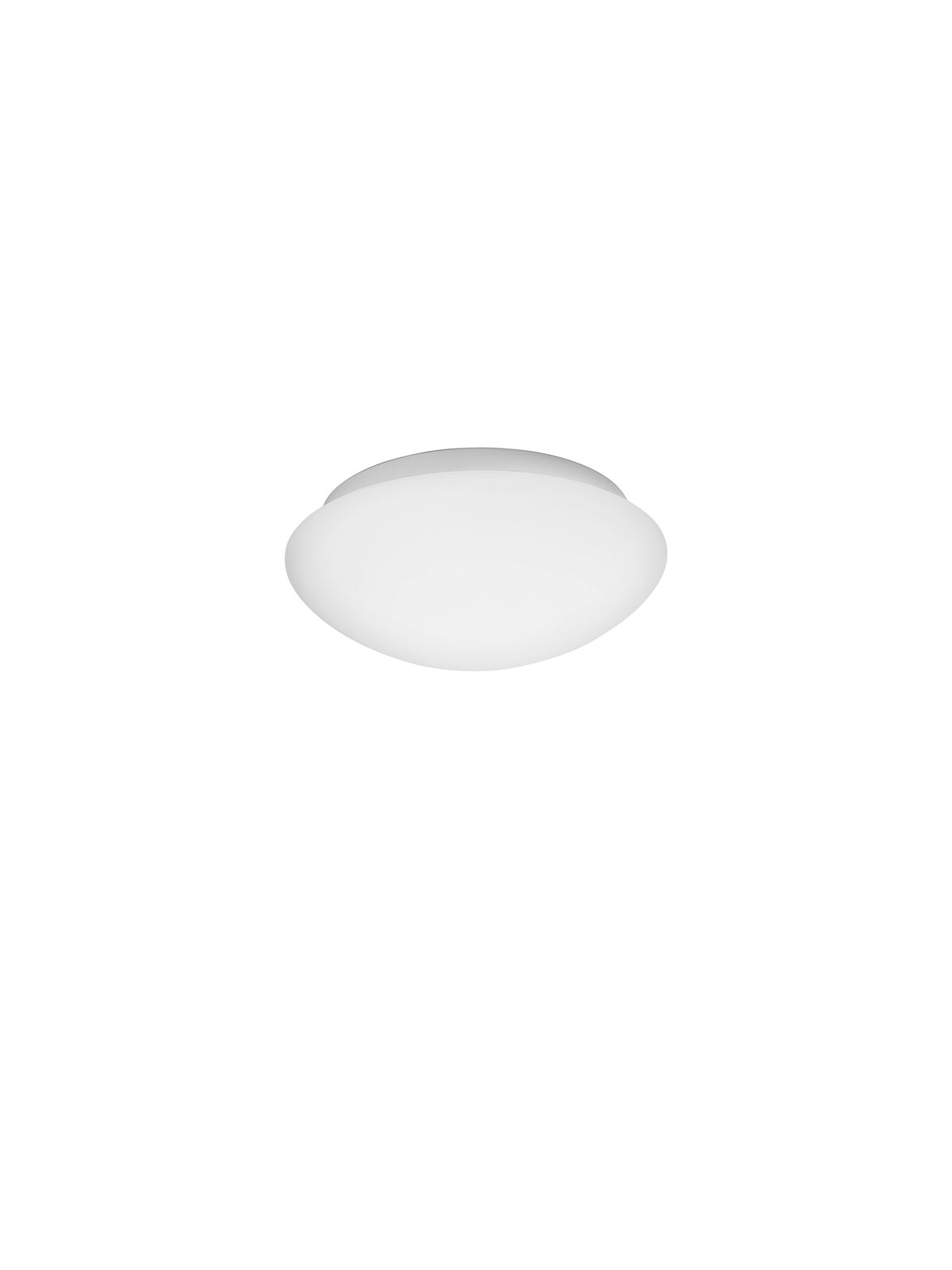 Plafonnier Brest blanc, verre