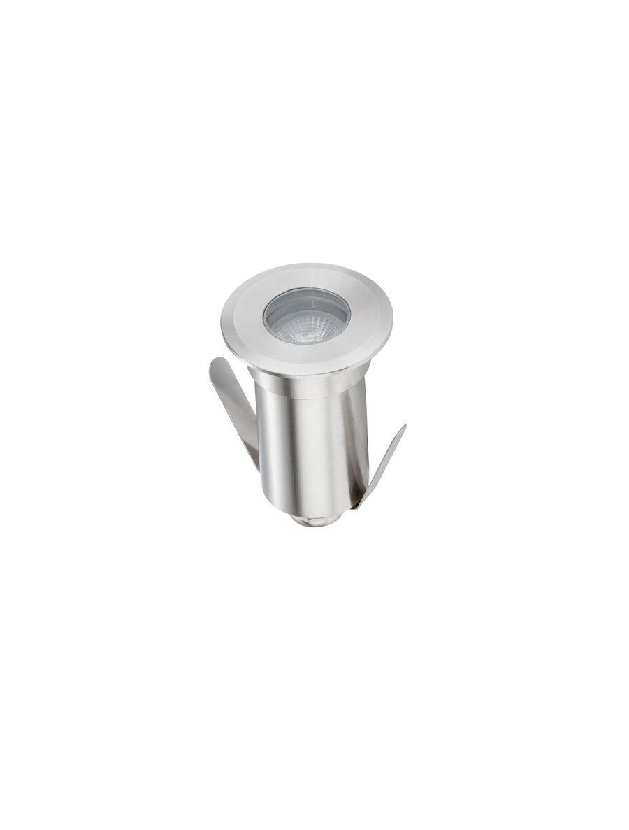 Luminaire extérieur Bang nickel, H 7 cm (9203113)