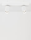 Plafonnier TOD 2 lumières blanc