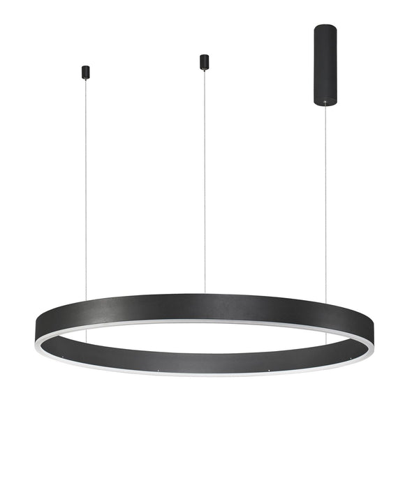 Suspension Motif noire, H 150 cm