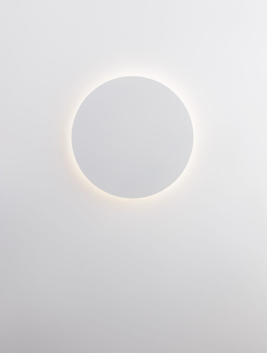Applique murale Cyrcle blanche, H 30 cm
