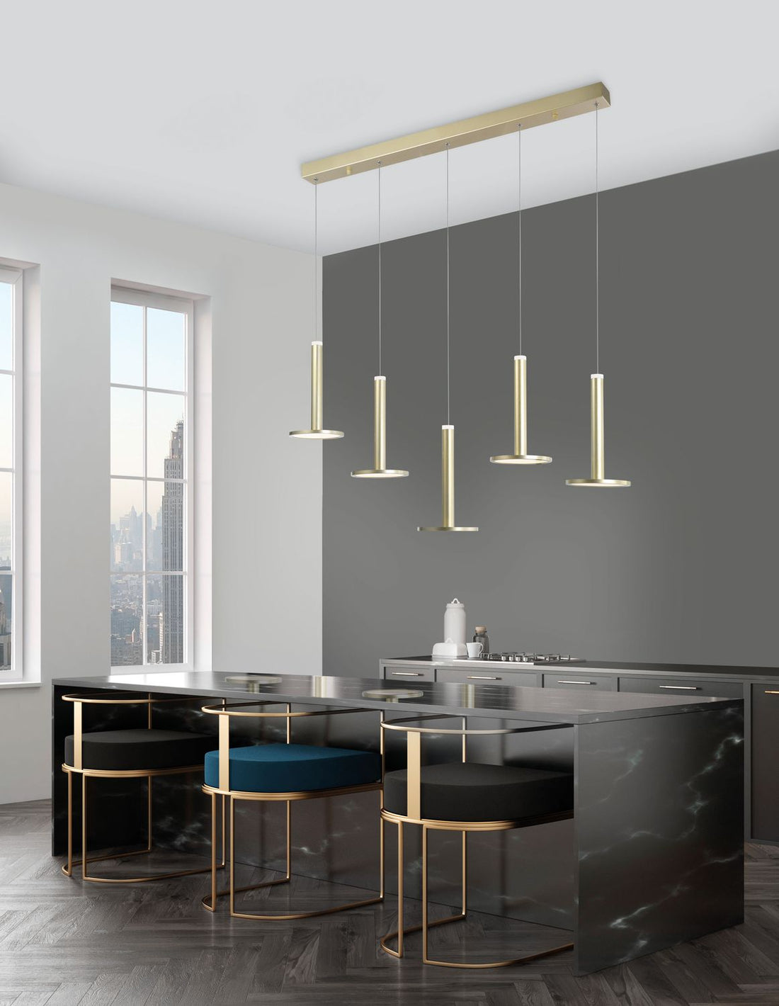 Suspension luminaire | Palencia H 150 cm