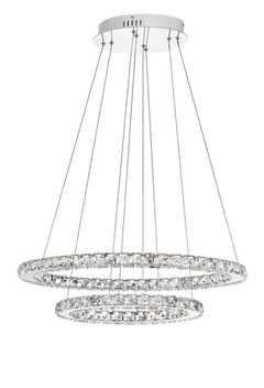 Suspension luminaire | Celine Chromée
