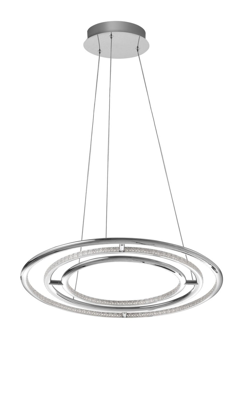 Suspension luminaire | Livorno Chromée