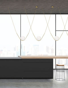 Suspension luminaire | Vitton Dorée