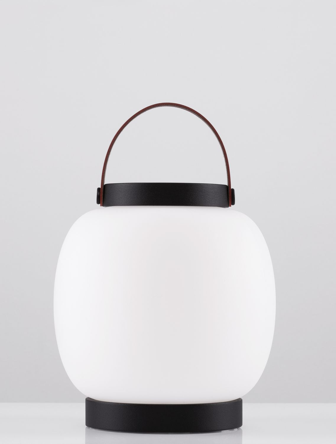 Lampadaire extérieur Jigra noir, H 22,8 cm