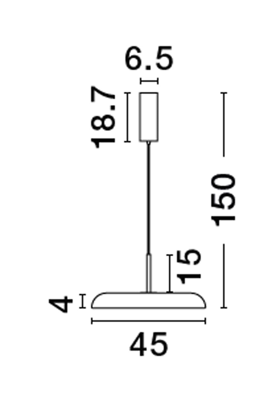 Suspension Linus blanche (9005659)