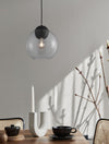 Suspension Midori noire, verre (9009241)