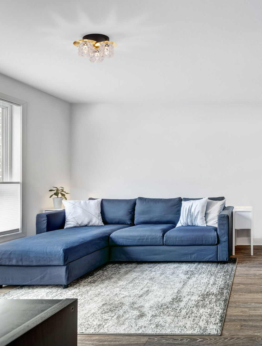 Luminaire plafonnier | Lawan Doré