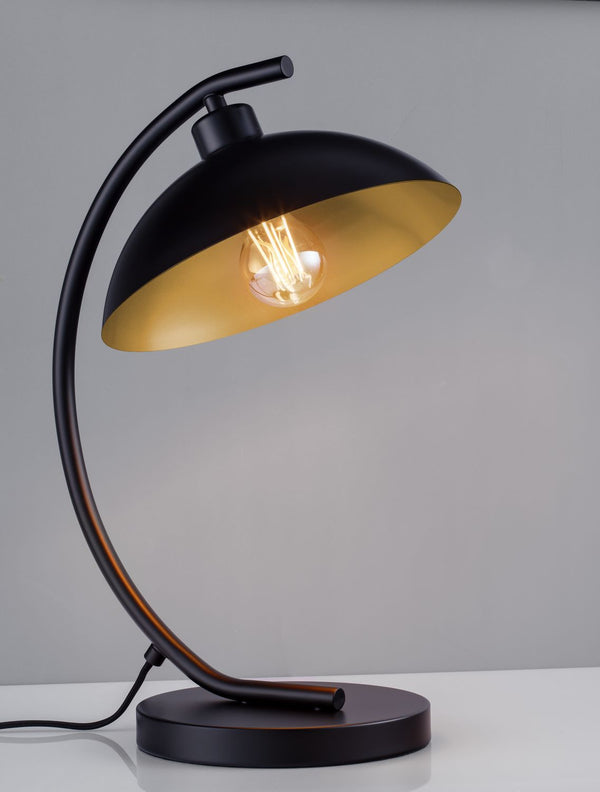 Lampe à poser Mirba noire