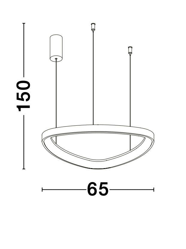 Suspension Esteva noire
